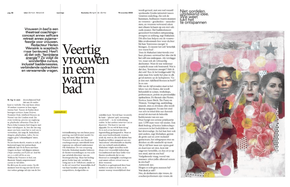 Female Economy, Volkskrant Magazine